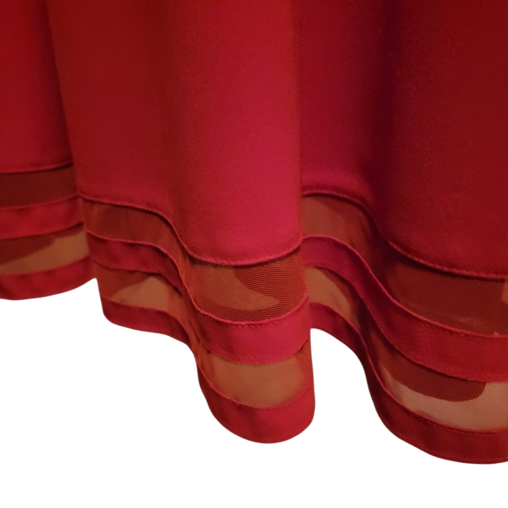Calvin Klein Red Sheath Mini Dress - Picture 2 of 3